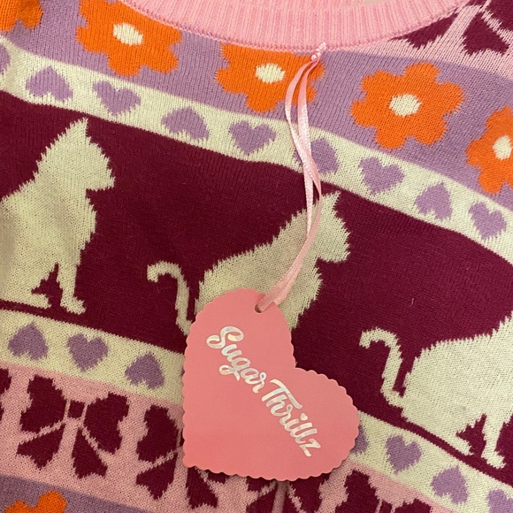 Sugar Thrillz Cat Sweater - Picture 3 of 3